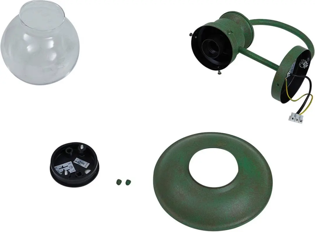 Lindby Wandlamp Buiten 1 Licht E27 - Groen