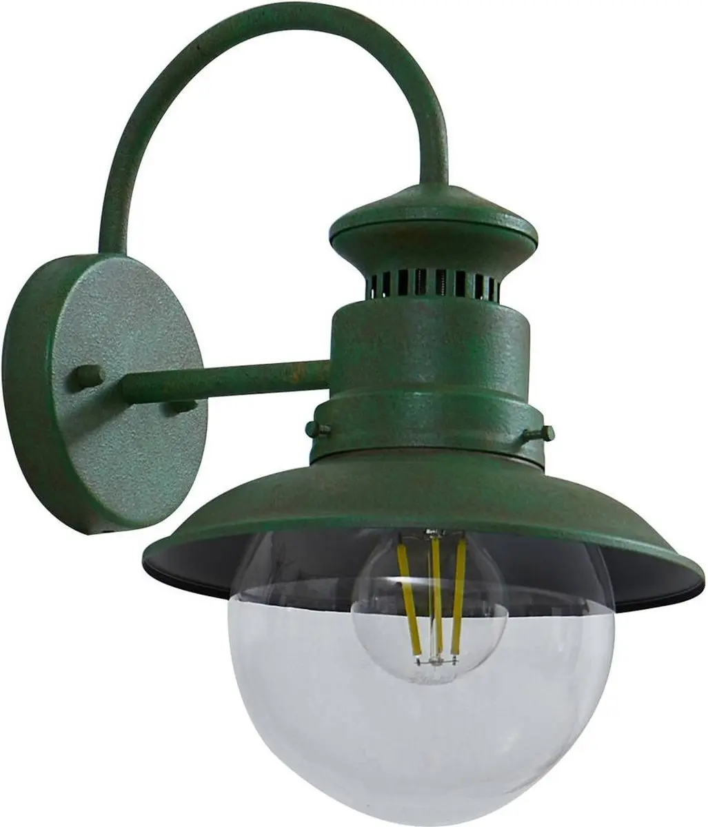 Lindby Wandlamp Buiten 1 Licht E27 - Groen