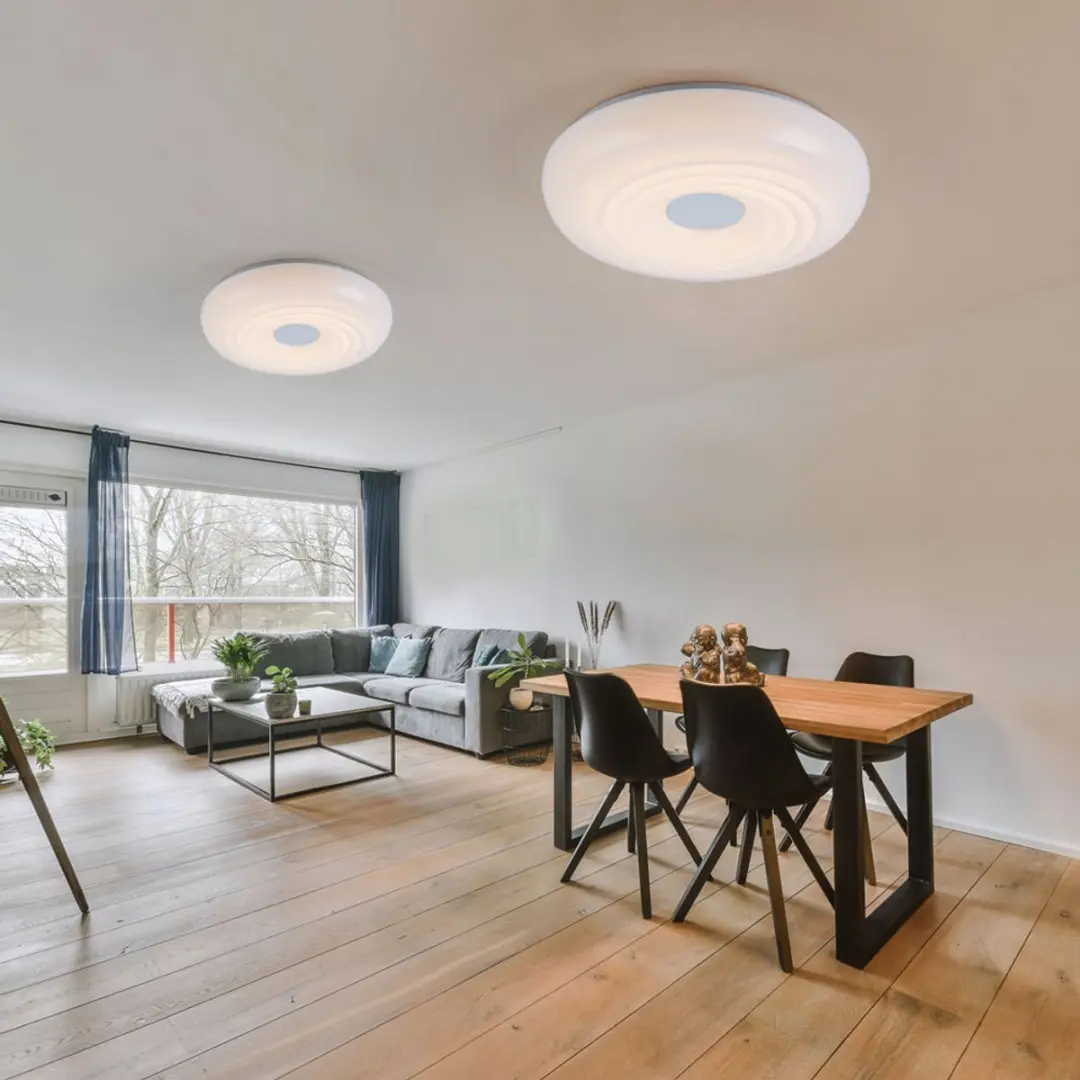 Globo LED Plafondlamp Woonkamer 15W - 3000K Wit