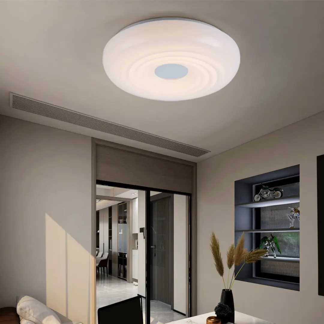Globo LED Plafondlamp Woonkamer 15W - 3000K Wit - afbeelding 6 van 6