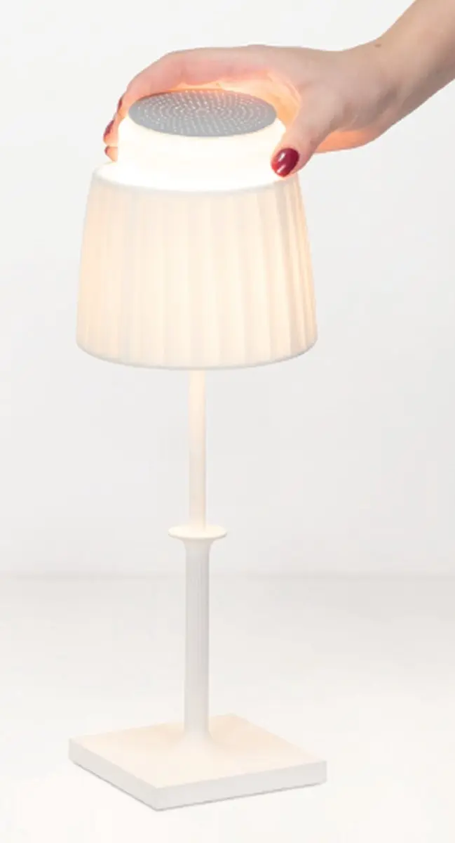 Zafferano Poldina Classic Oplaadbare Tafellamp Brons - 2700K