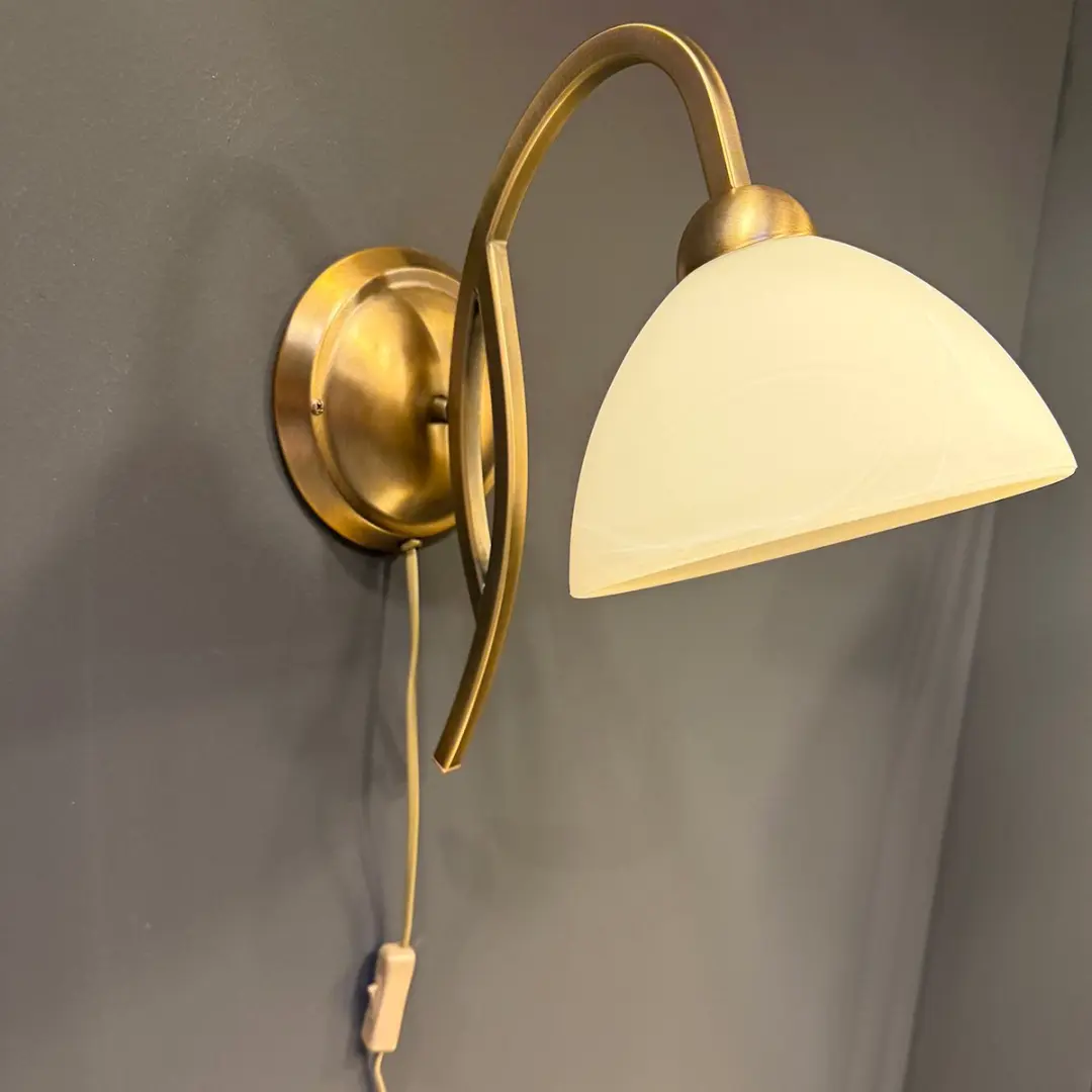 Steinhauer Anthea 4328BR Wandlamp - Brons - Ø17cm - afbeelding 6 van 6