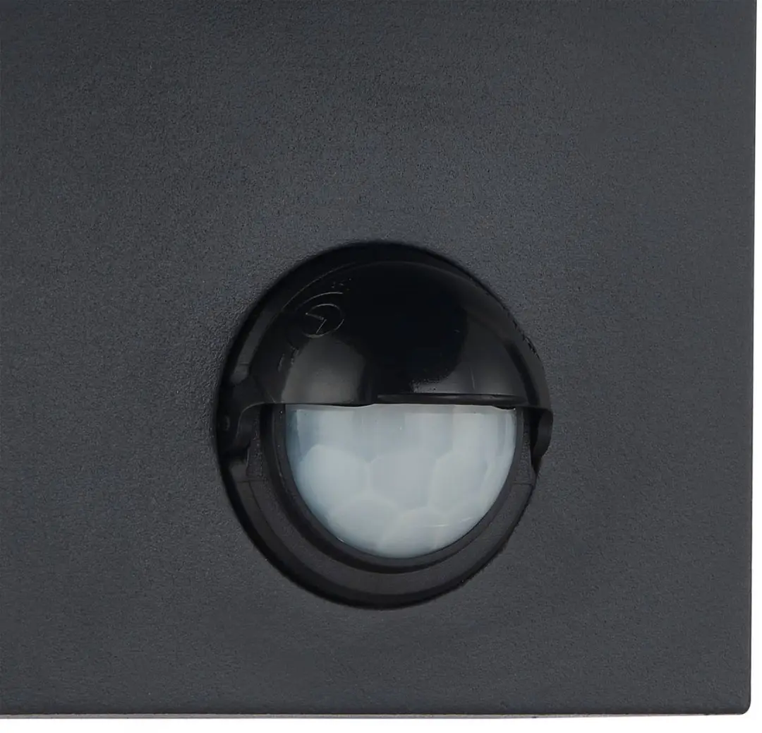 Lindby Wandlamp Buiten Aluminium 1 Licht GU10 - Antraciet