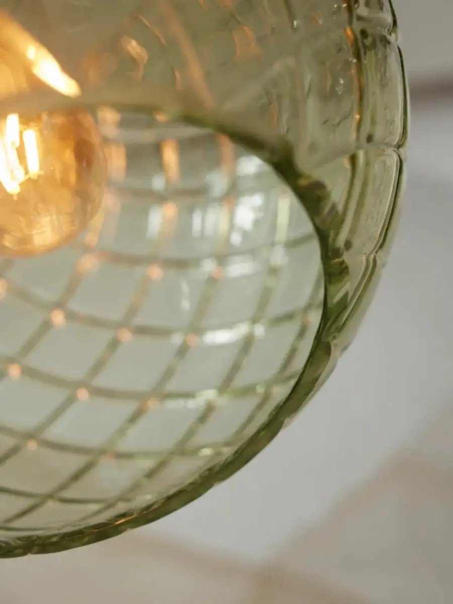 it's about RoMi Hanglamp Venice Groen Ø22cm