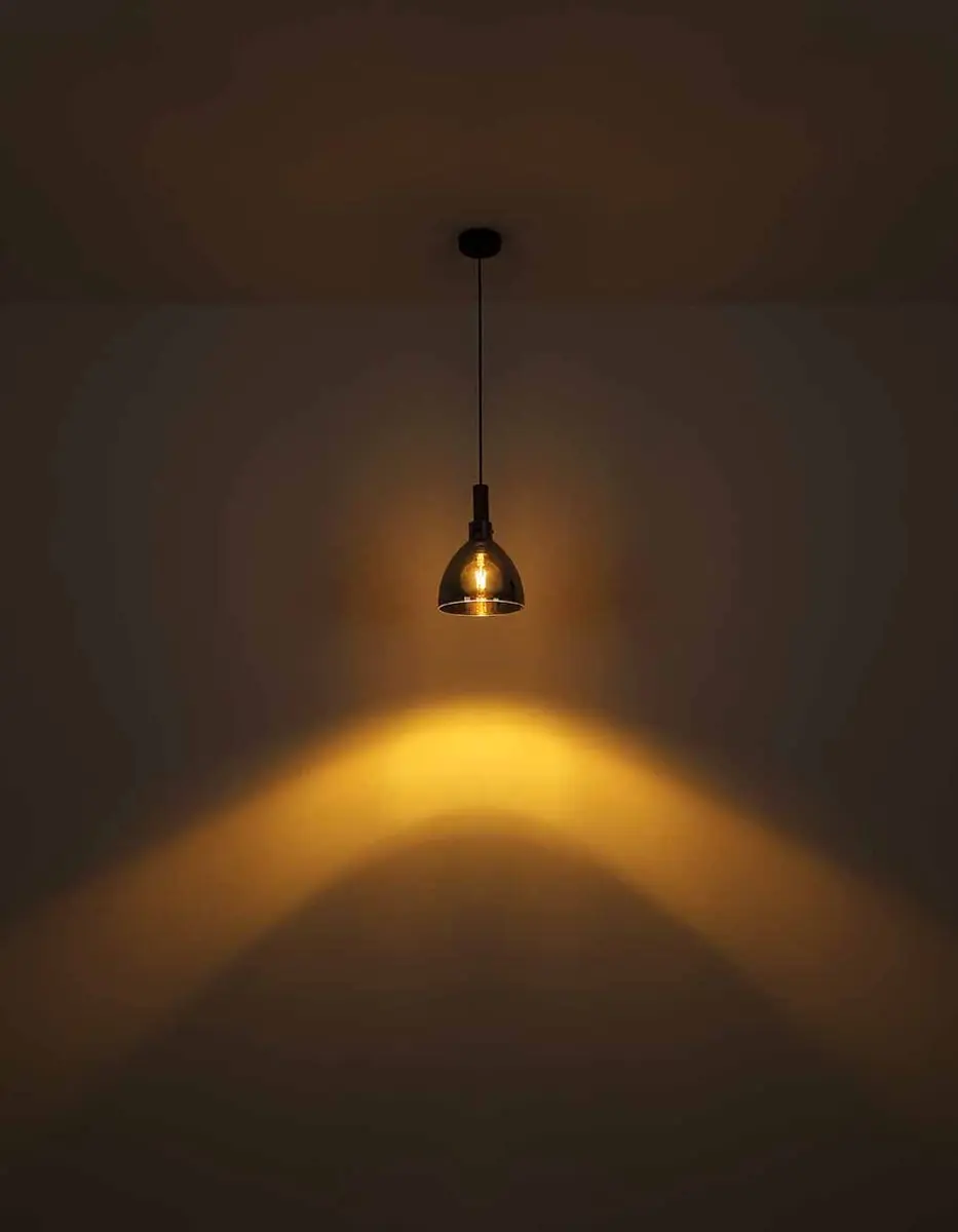 Globo Mattea Hanglamp 5x E27 - Zwart