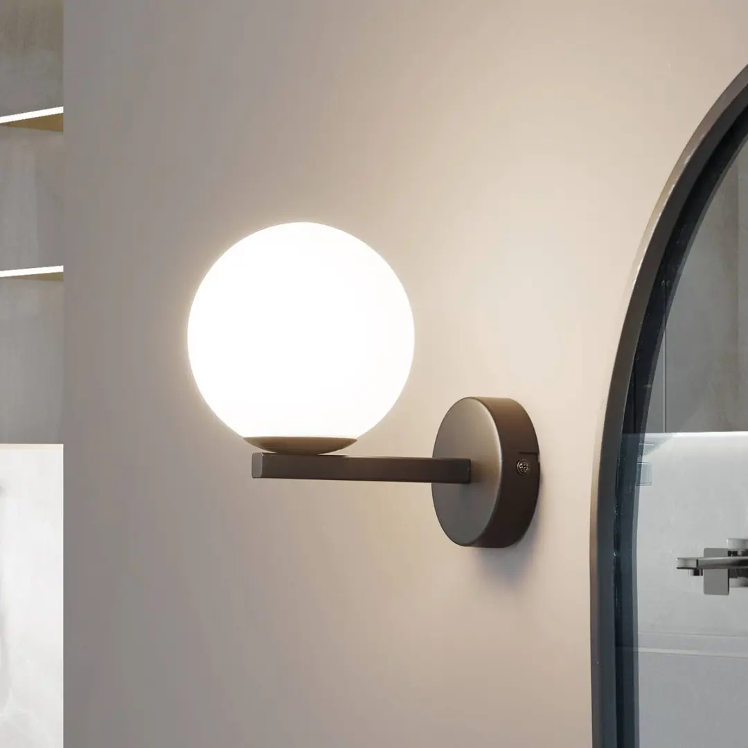 Lucande Wandlamp G9 16.7cm - Zwart