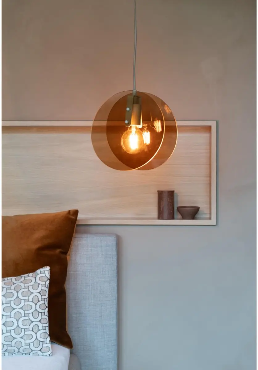 it's about RoMi Toledo Hanglamp - 60W - Bruin