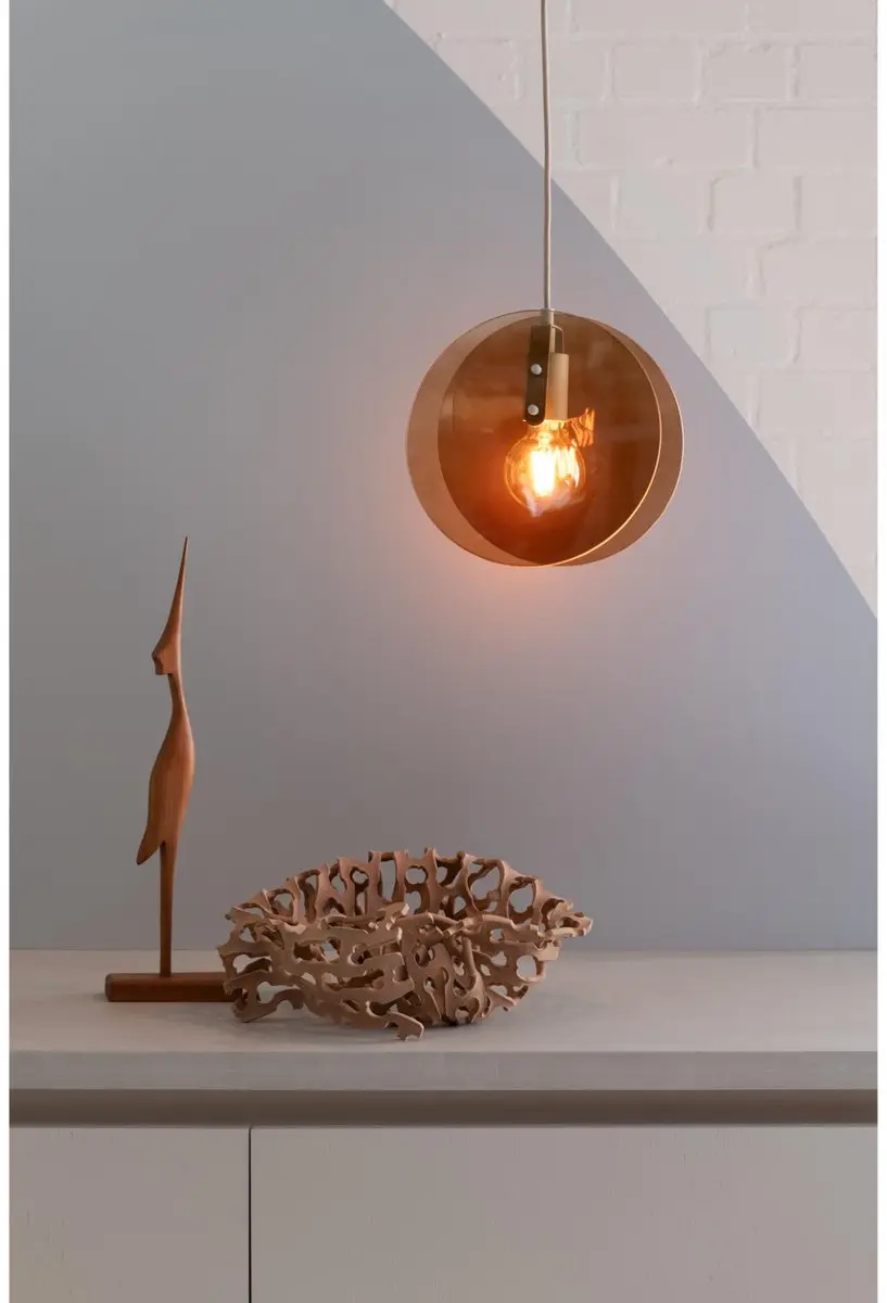 it's about RoMi Toledo Hanglamp - 60W - Bruin