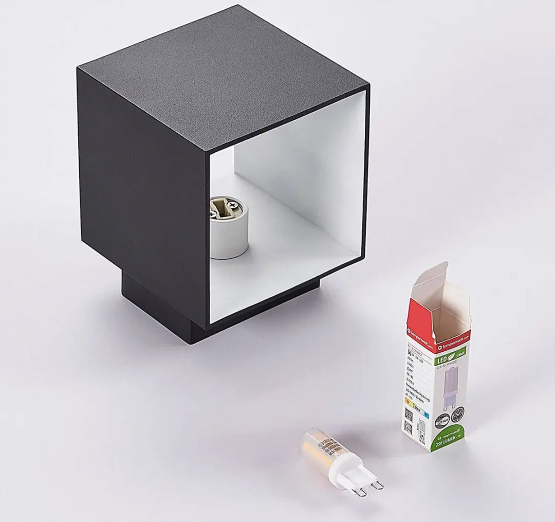 ARCCHIO Rocco+ Wandlamp G9 - 8W - Zwart