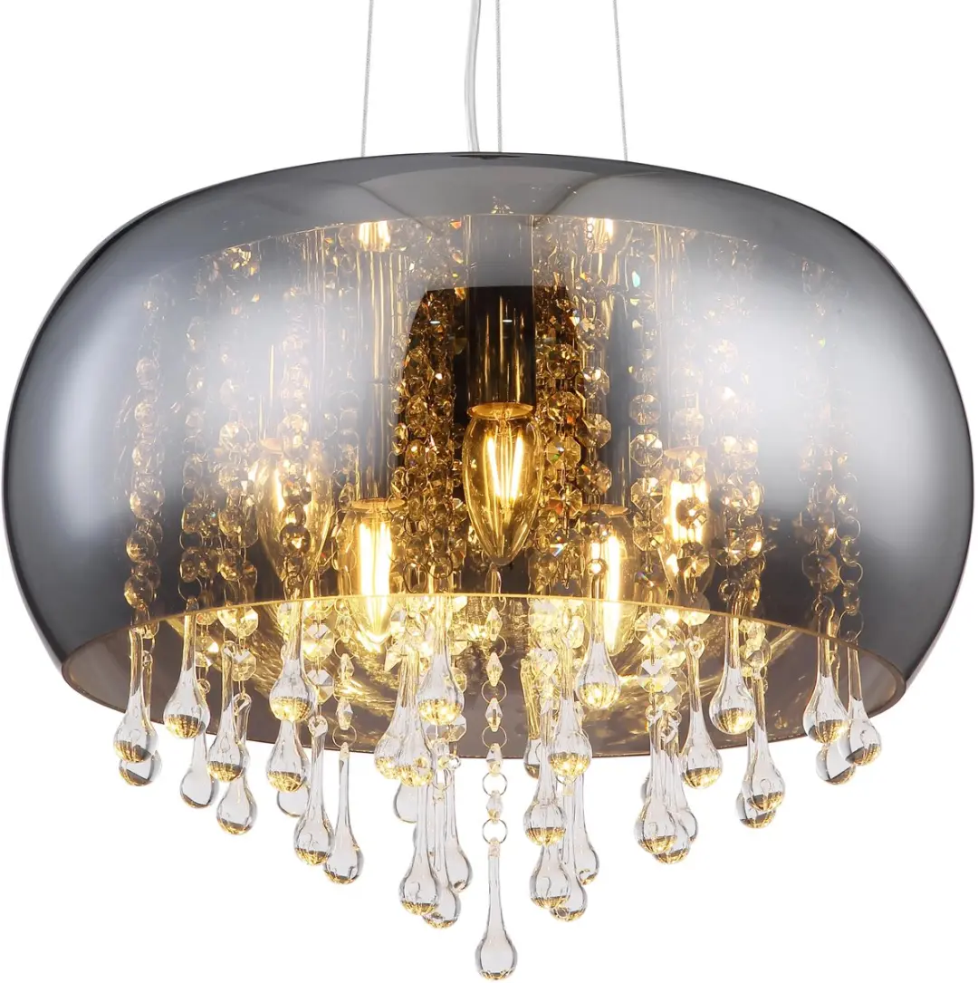 Globo Kalla Hanglamp - 5 Lichtpunten - Ø44cm - Chroom