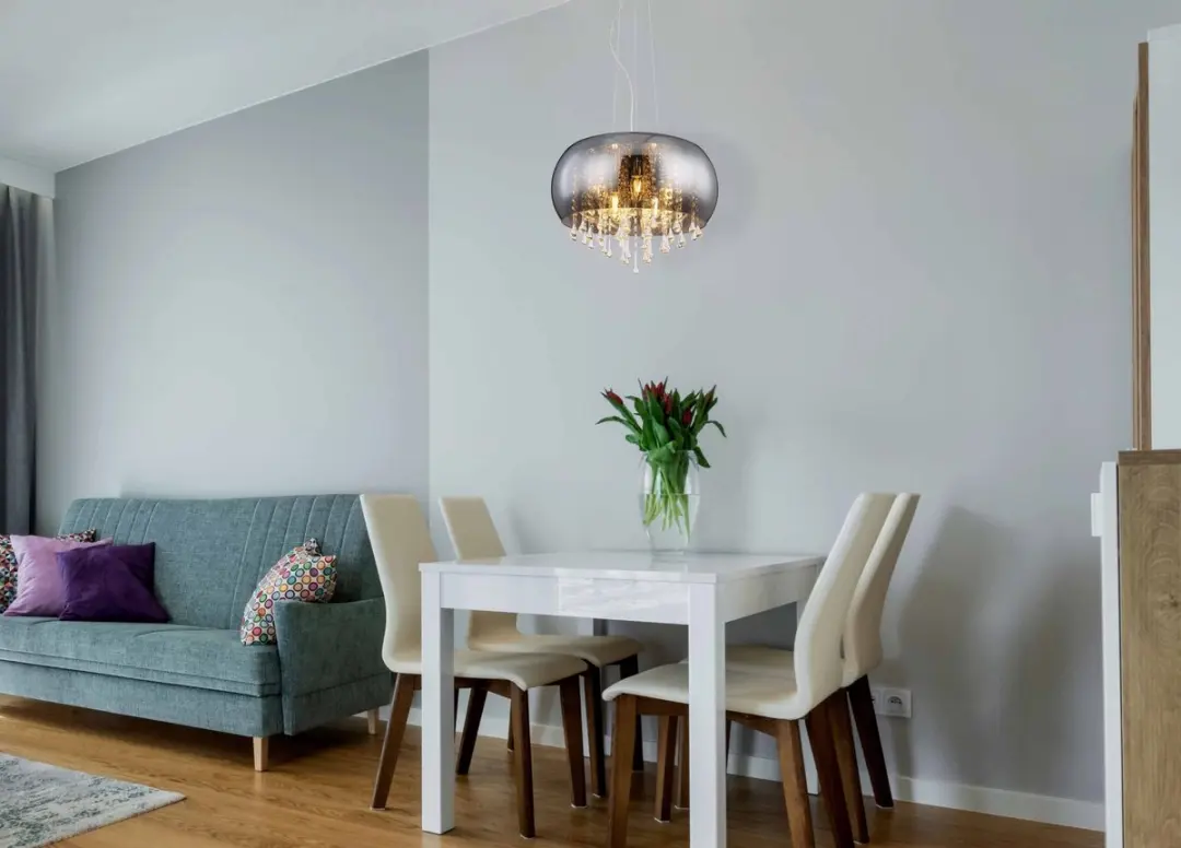 Globo Kalla Hanglamp - 5 Lichtpunten - Ø44cm - Chroom