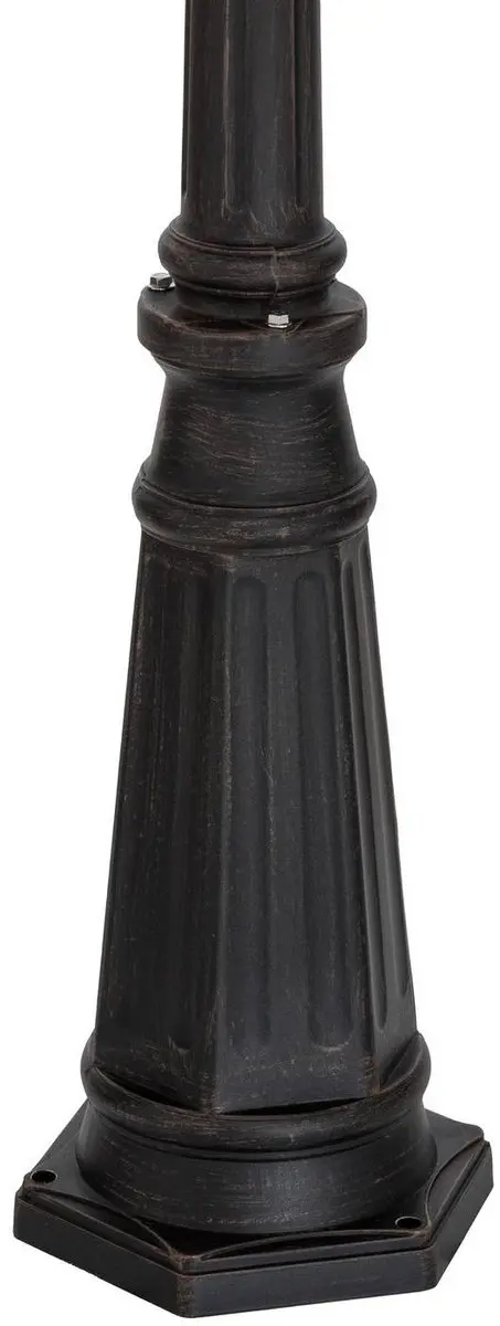 Lindby Lantaarnpaal 3-lichts - 198cm - Roestbruin