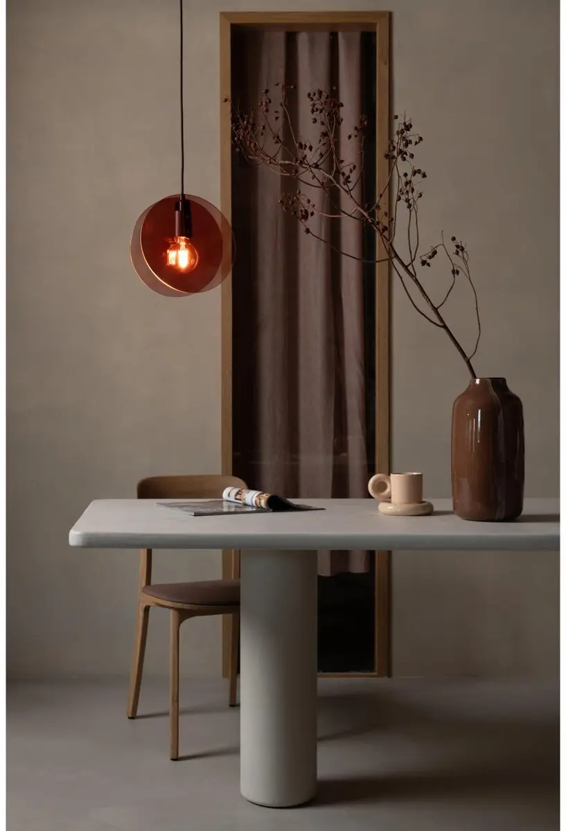 it's about RoMi Toledo Hanglamp - Bruin - 60W