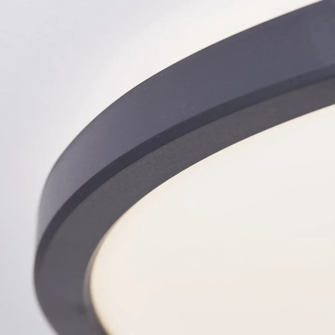 Brilliant Brennan Plafondlamp 35W 4000K - IP44 - Zwart