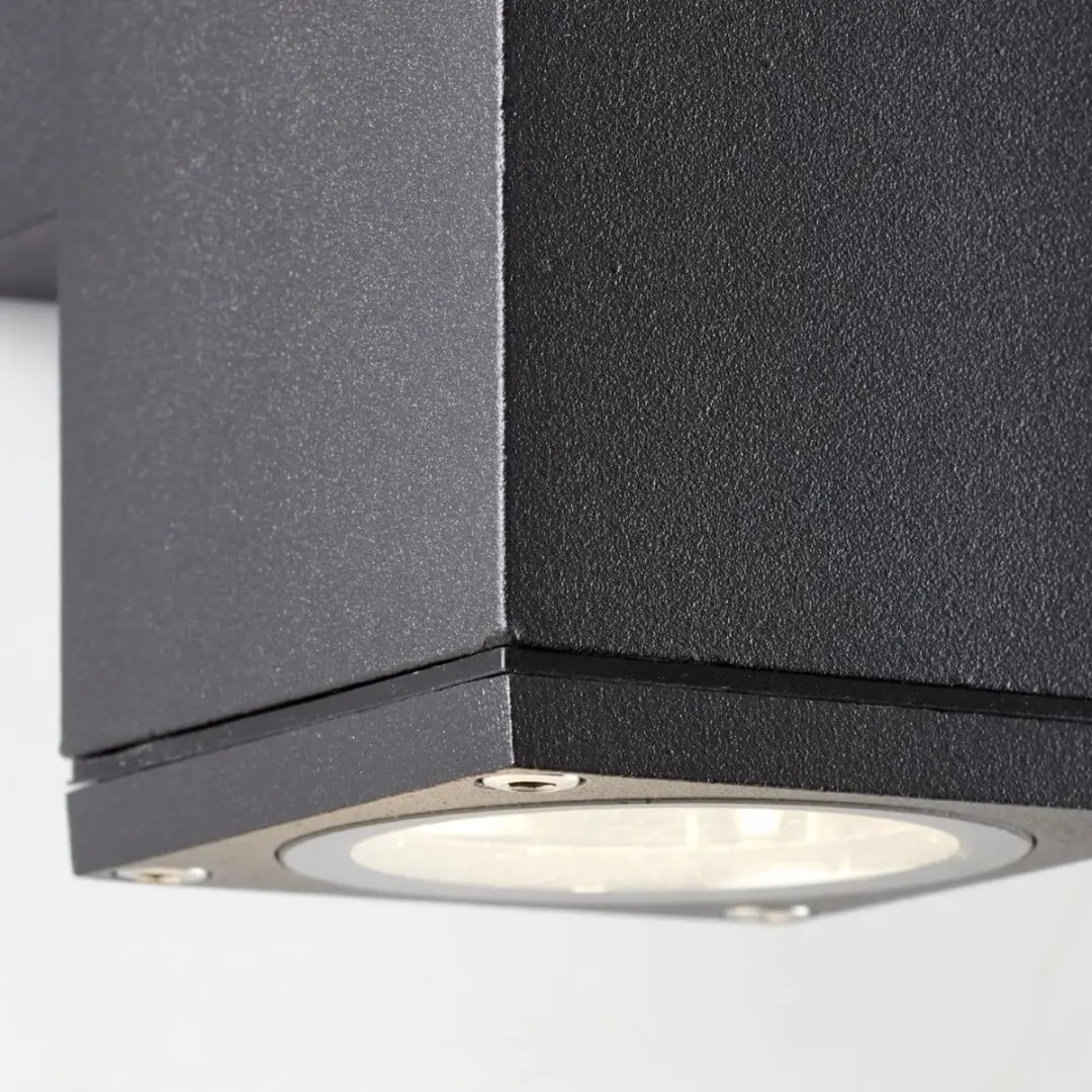Brilliant Hally Buitenlamp 2x GU10 - Zwart