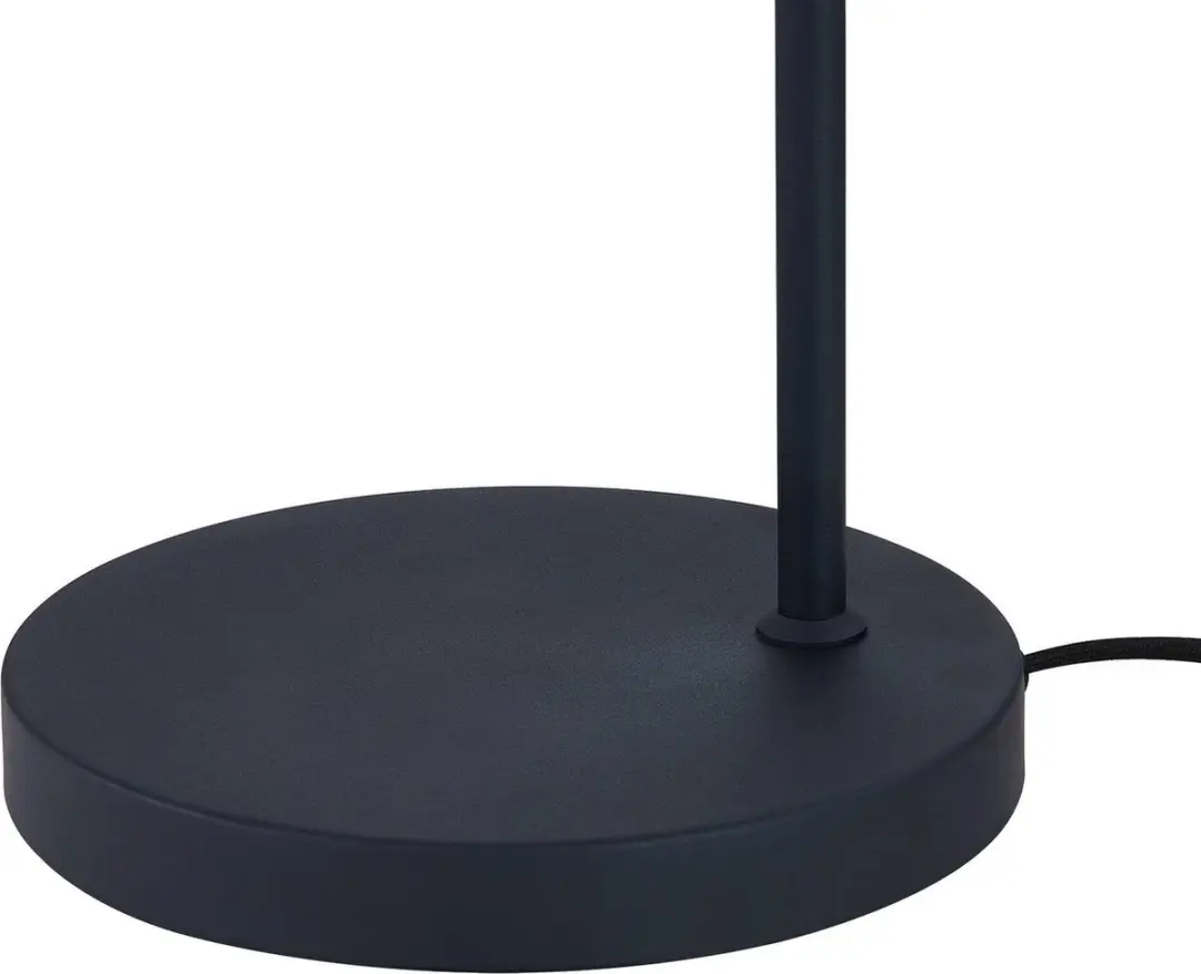 Lindby Vloerlamp IJzer Bamboe 145cm - Licht hout/Zwart