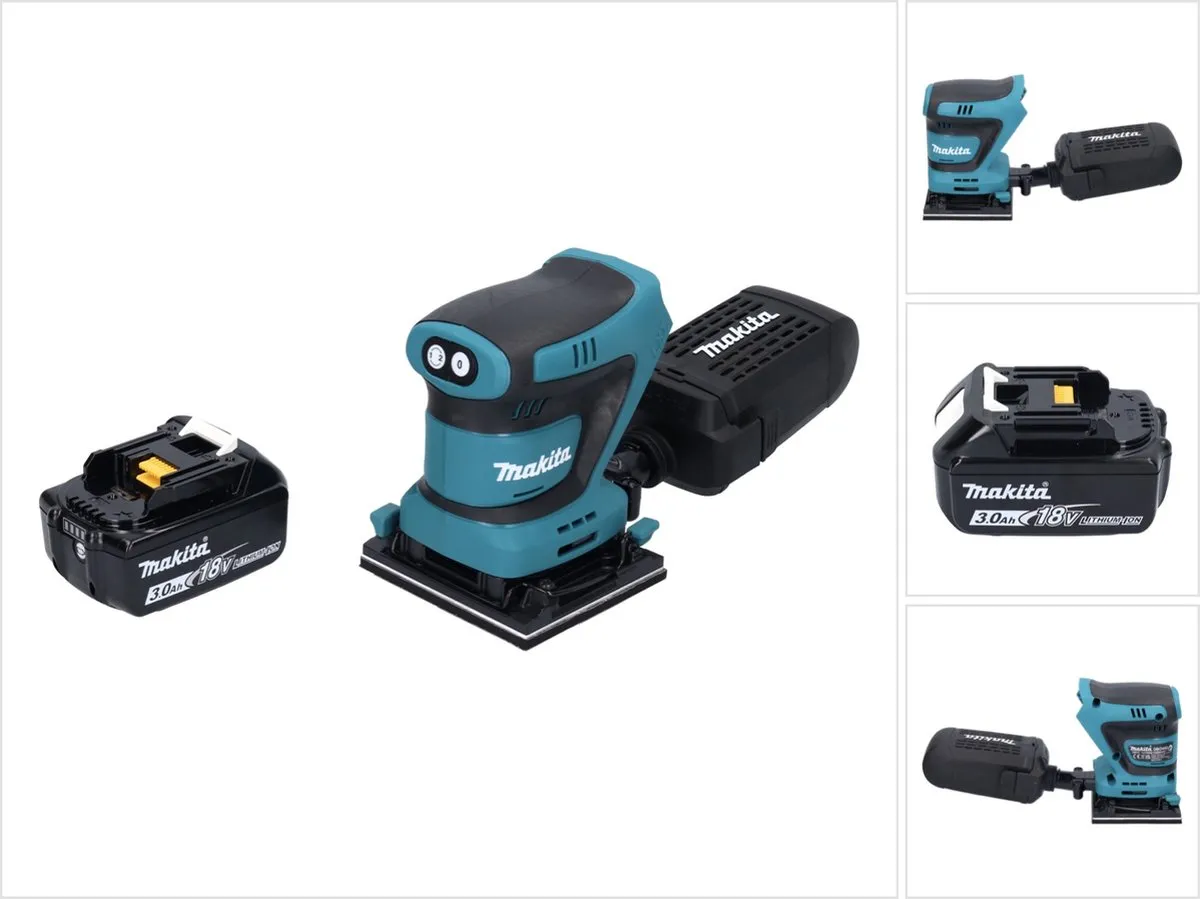 Makita DBO 480 F1 Accu-Excentrische Schuurmachine 18V