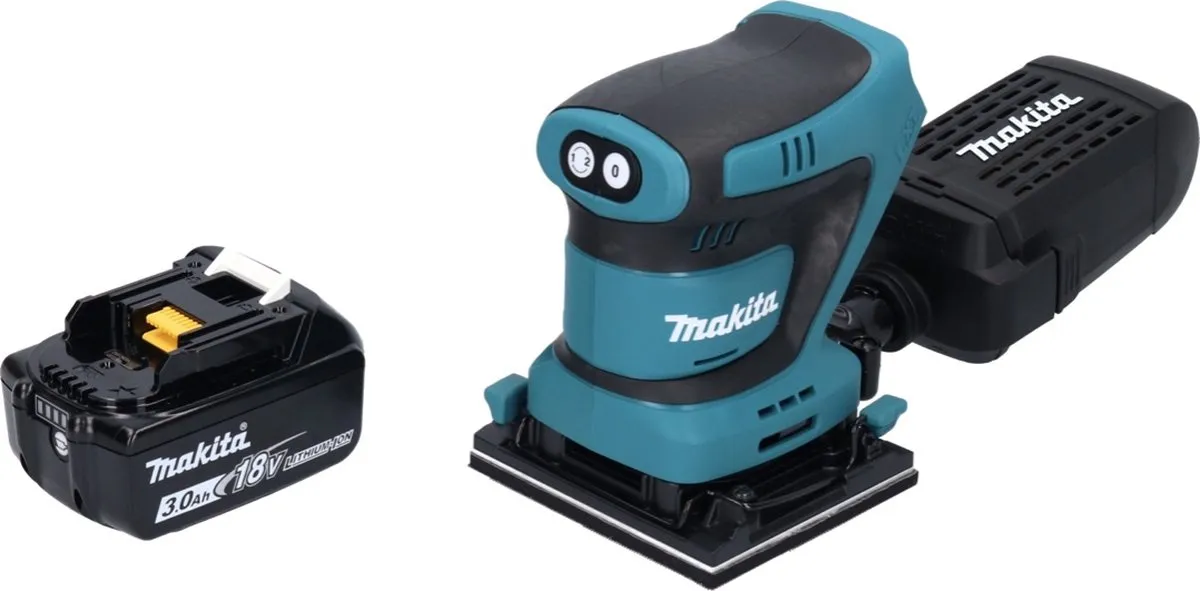 Makita DBO 480 F1 Accu-Excentrische Schuurmachine 18V - 112x102mm