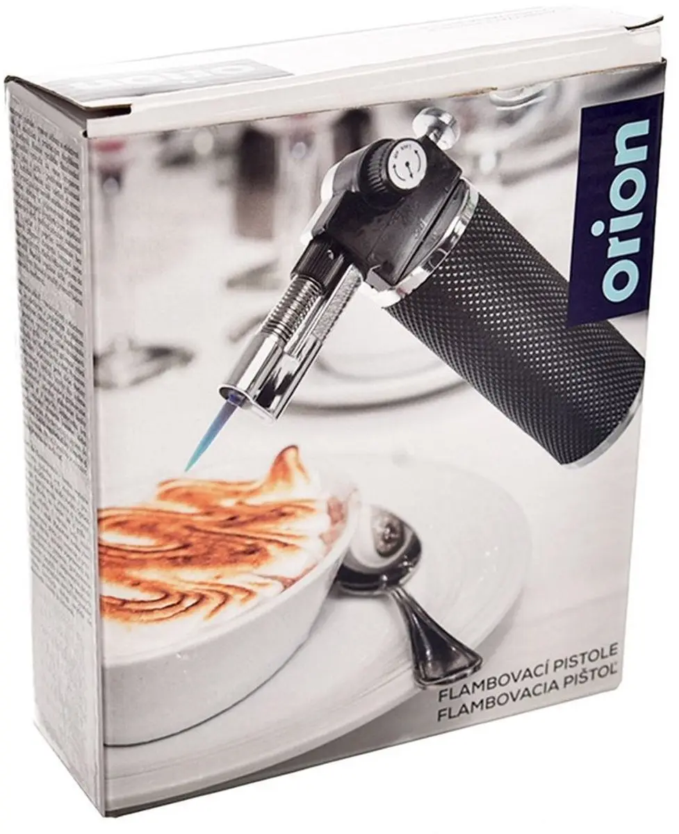 Orion Keuken Gasbrander 13cm - Antislip Handgreep - Zwart