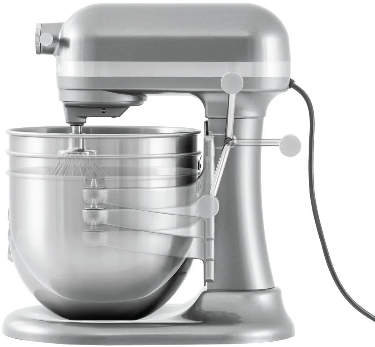 KitchenAid 5KSM70JPX Keukenmachine - 11 Snelheden - Zilver