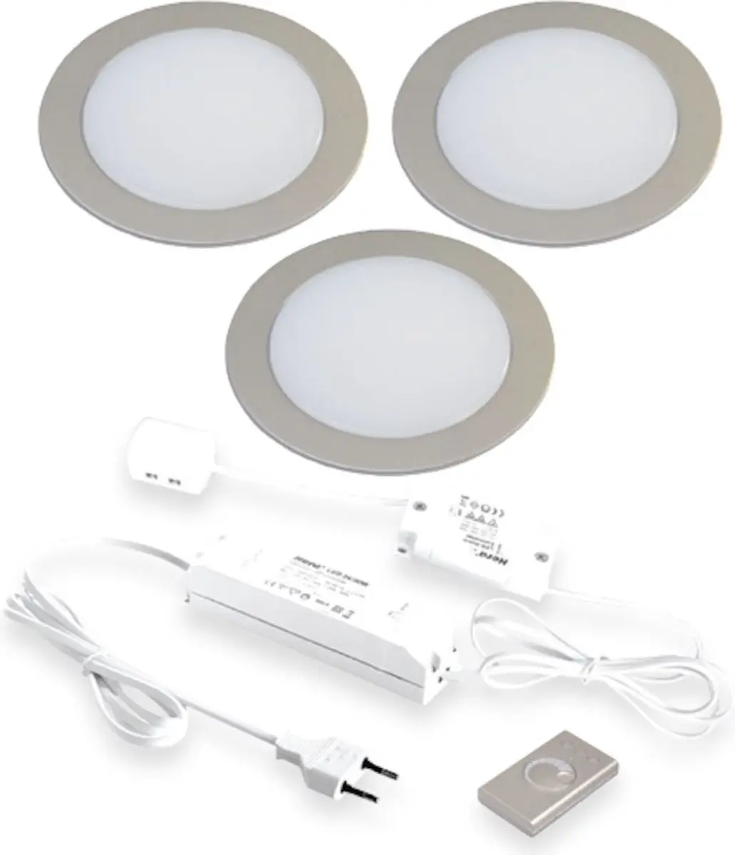 Hera FR-68 Led Inbouwspots 3 Stuks