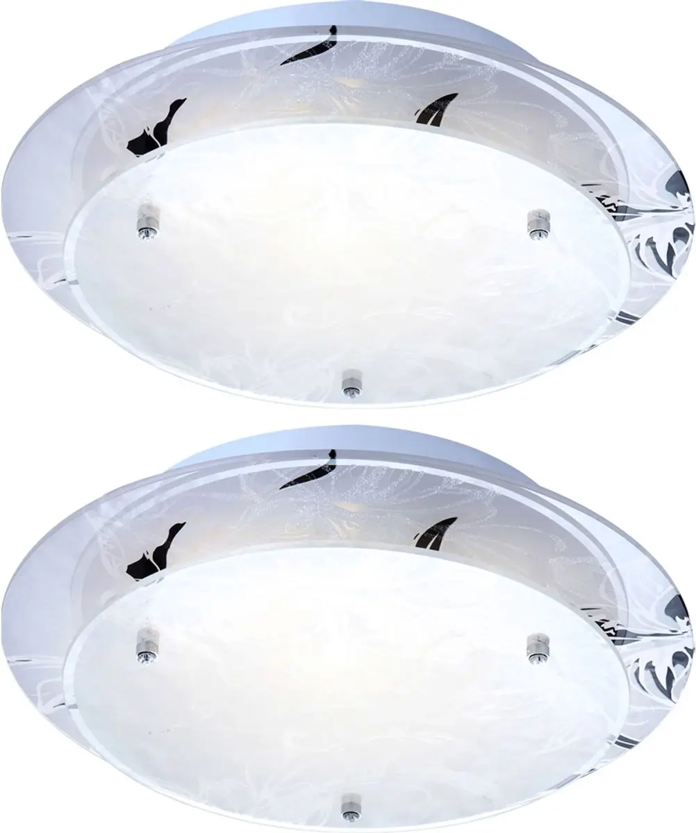 Globo Glazen Plafondlamp E27