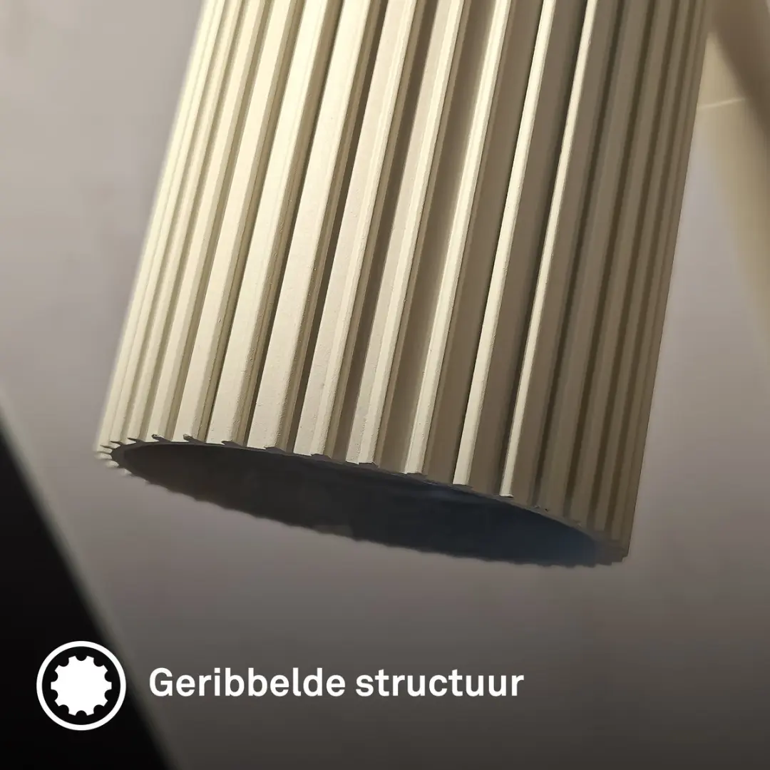 Briloner Ida Vloerlamp GU10 - 3x 9W - 141cm - Beige