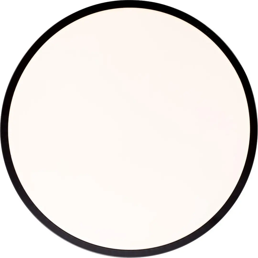 Brilliant Slimline Plafondlamp LED 13W 3000K - Wit/Zwart