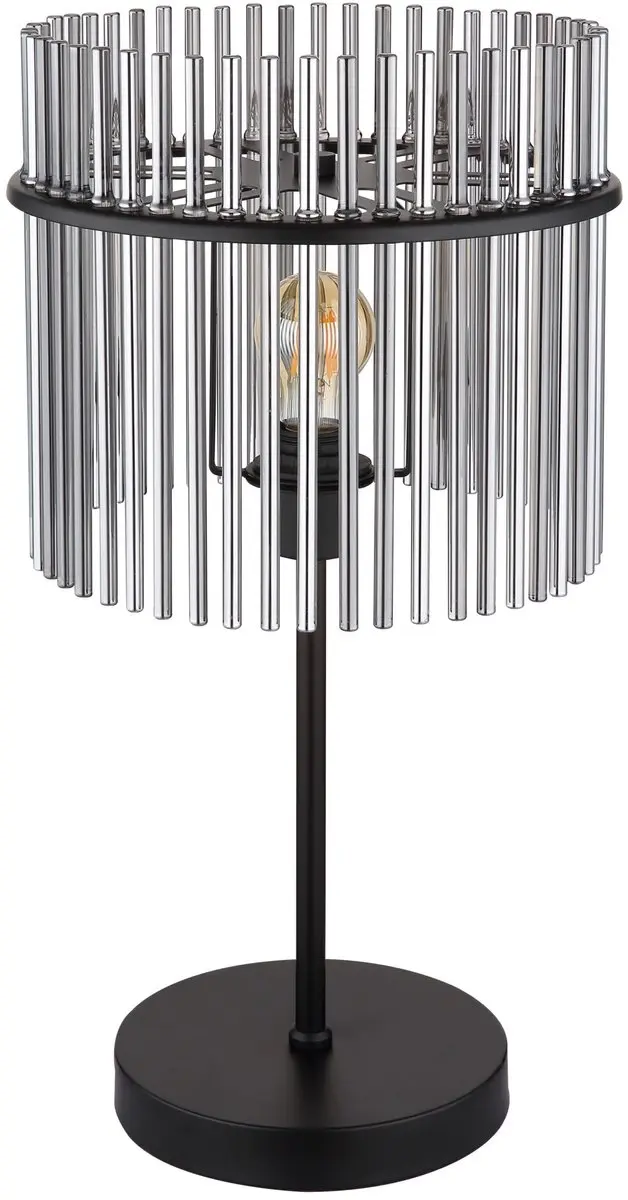 Globo Gorley Tafellamp - Ø30cm - Zwart