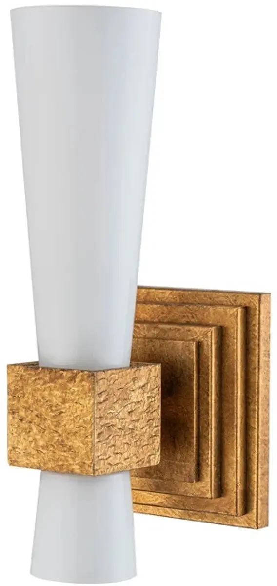 Elstead LED Wandlamp Kristy E27 40W - Goud