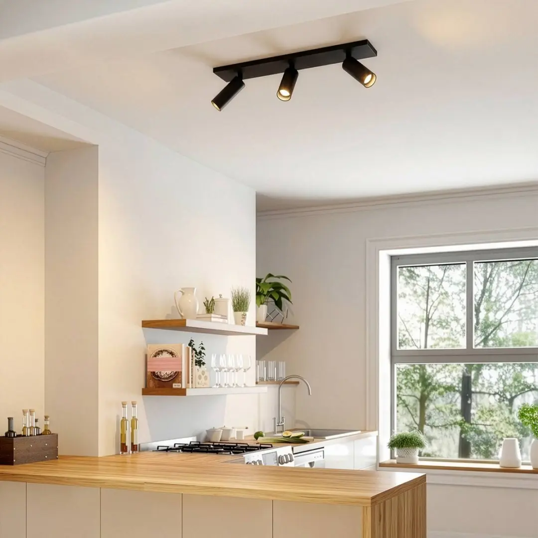 ARCCHIO Brijna Slim Buitenspot 3x GU10 - 15W - Zwart