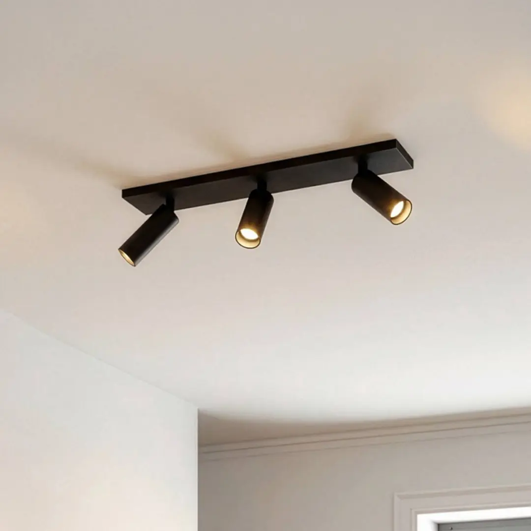 ARCCHIO Brijna Slim Buitenspot 3x GU10 - 15W - Zwart