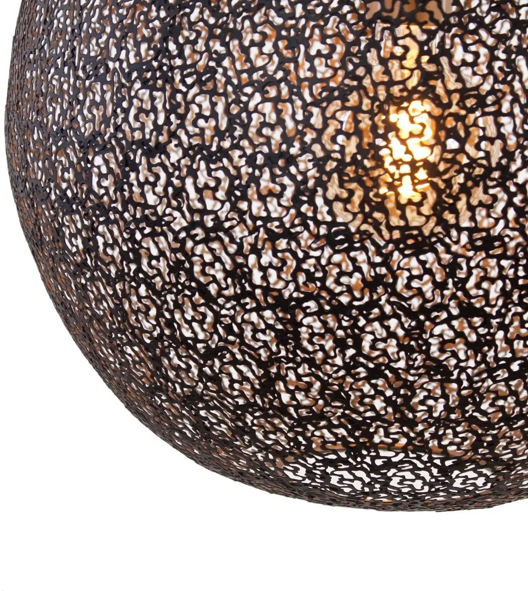 Freelight Oronero Hanglamp 40cm - E27 - Goud/Zwart