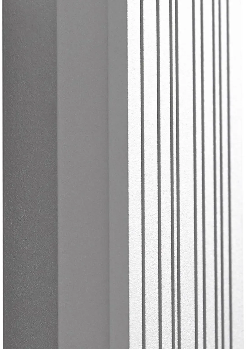 Lucande LED Wandlamp Buiten 18W - Grijs