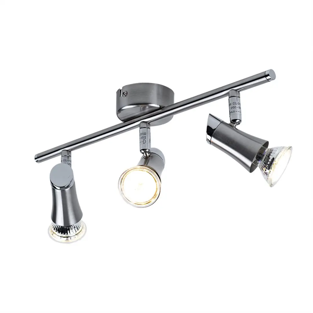 Globo Plafondlamp Spotstrip 3x GU10 4W