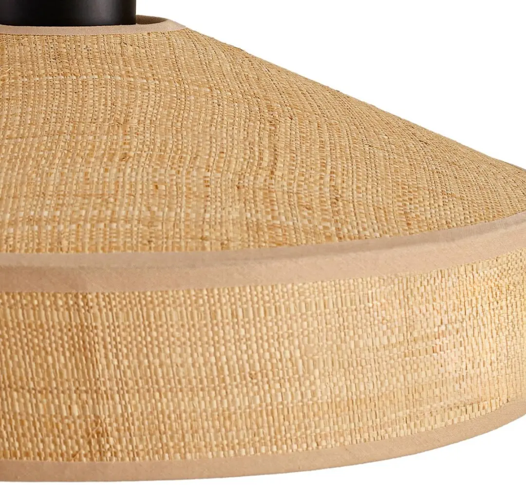 Lindby Hanglamp Rotan 1 Licht E27 - 40cm - Beige