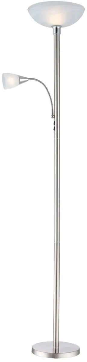 Globo LED-vloerlamp BLADE 58931 - Mat wit licht - 9W - afbeelding 6 van 6