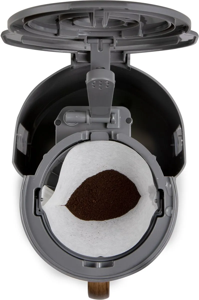 Domo DO754K Koffiezetapparaat - 1,25L - 10 Kopjes - Grijs
