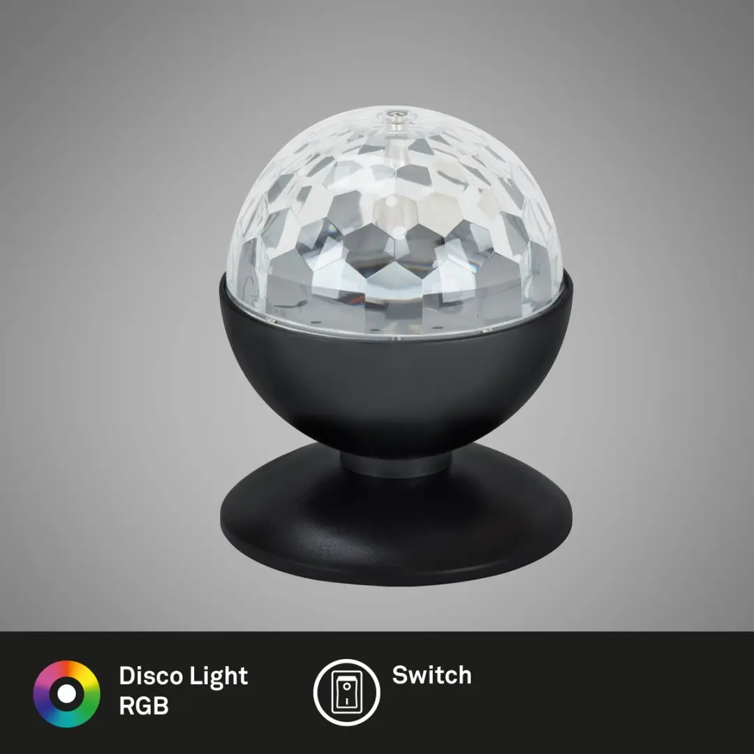 Briloner LED Disco Licht 3W RGB