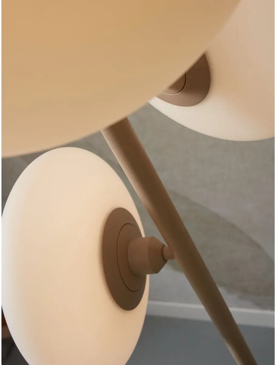 it's about RoMi Vloerlamp Sapporo - Grijs 32x32x161cm