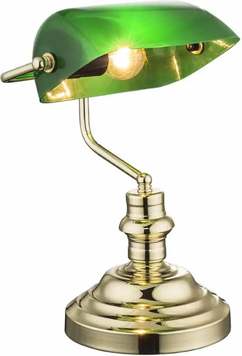 Globo Antique Tafellamp Messing - E27