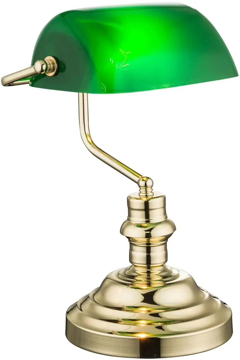 Globo Antique Tafellamp Messing