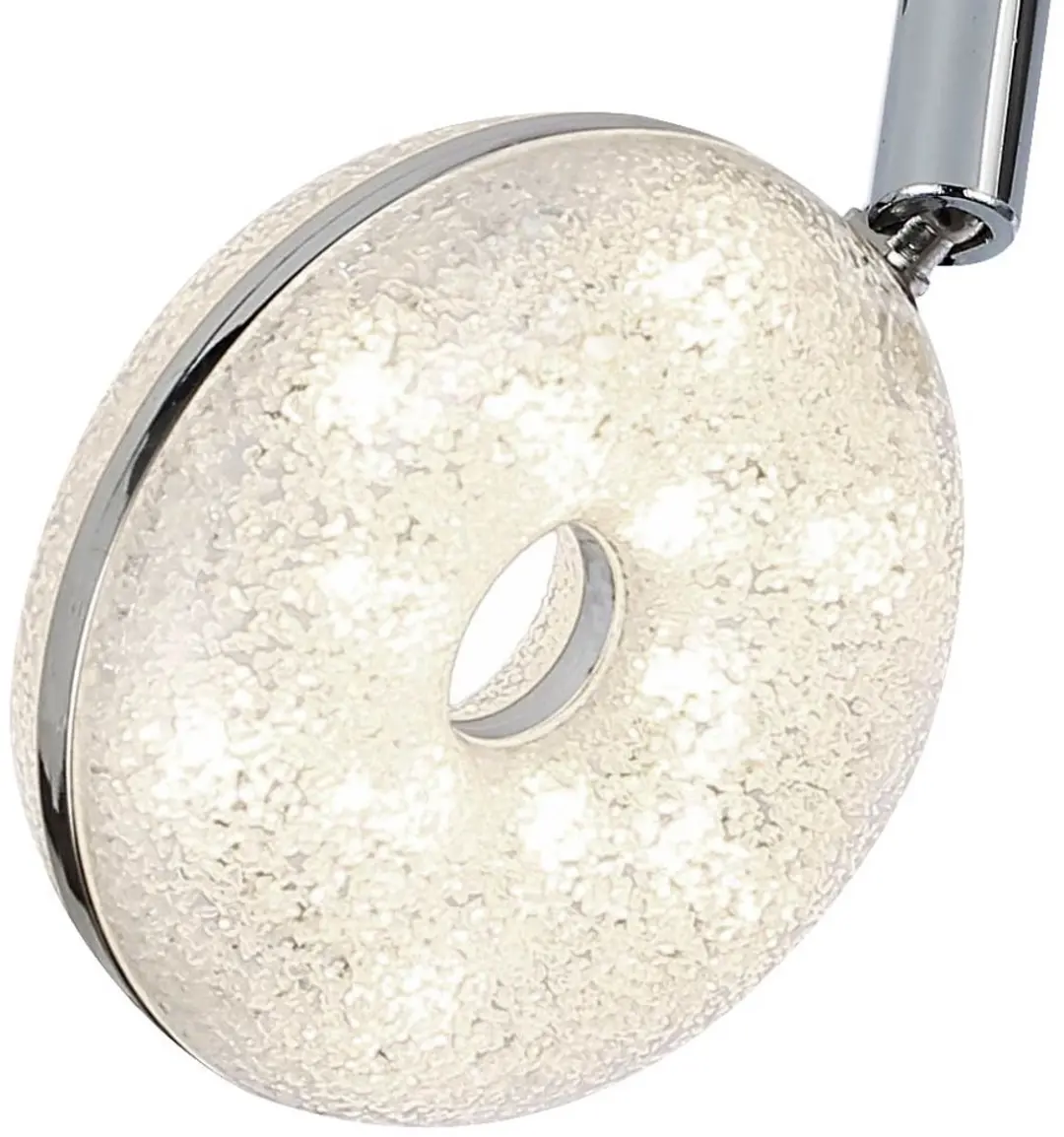 Globo LED Plafondspot 6W - 3000K - Zilver - Ø27,7cm