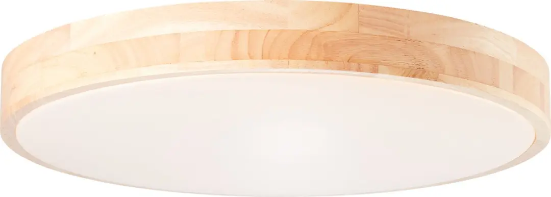 Brilliant Slimline Houten Plafondlamp Ø50cm