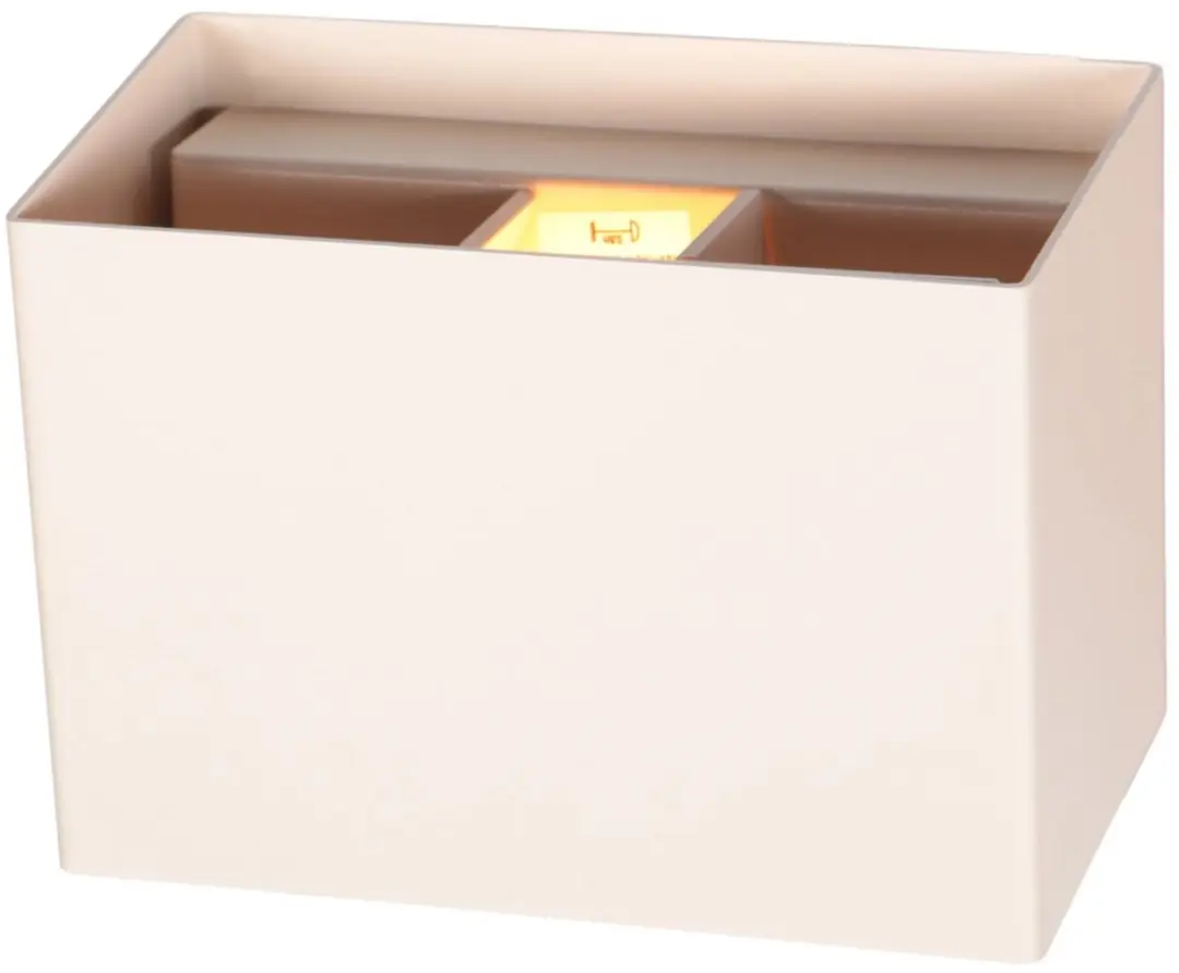 Steinhauer Muro 3365CR Wandlamp - 1x G9 LED 3W - 10cm - Crème
