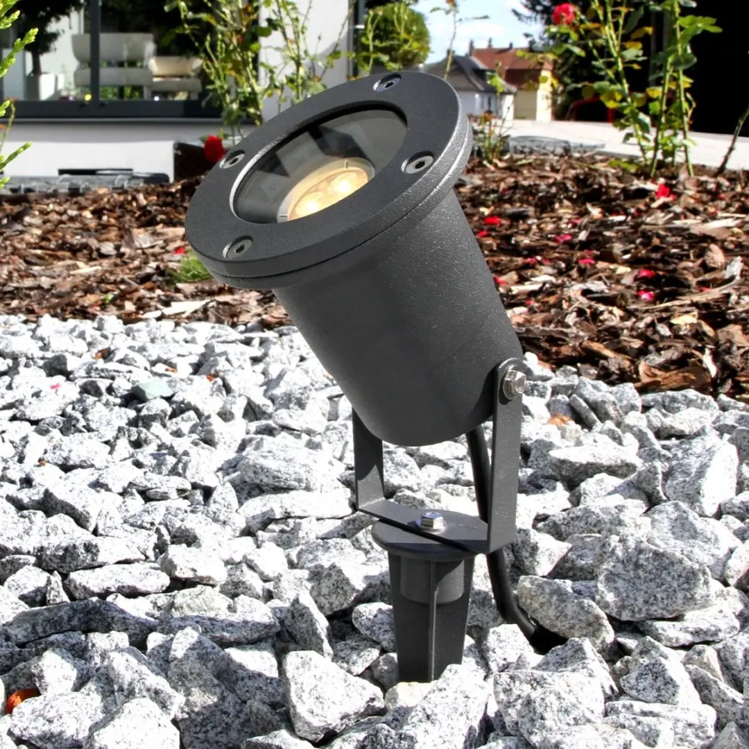 Lindby Buitenspot GU10 Grijs