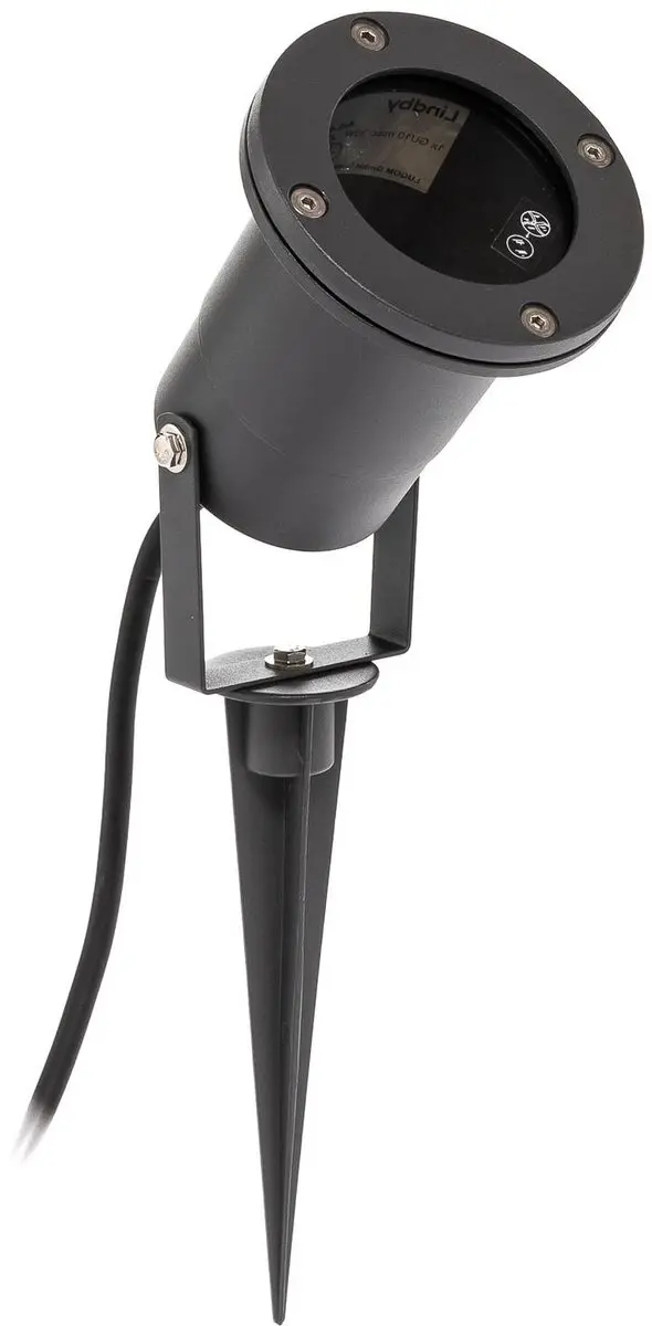 Lindby Buitenspot GU10 Grijs - 1 Lichtpunt