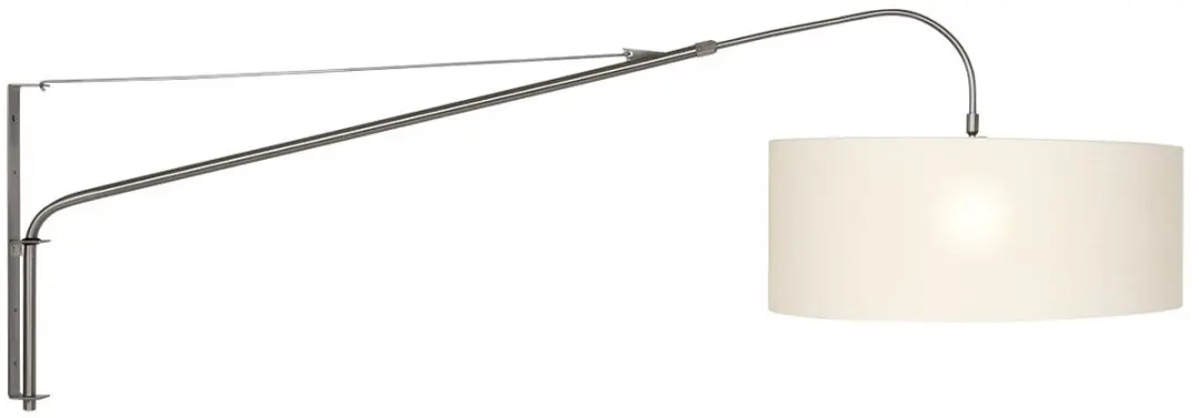 Steinhauer Wandlamp Elegant Classy 9328ST - Zilver - 50 cm
