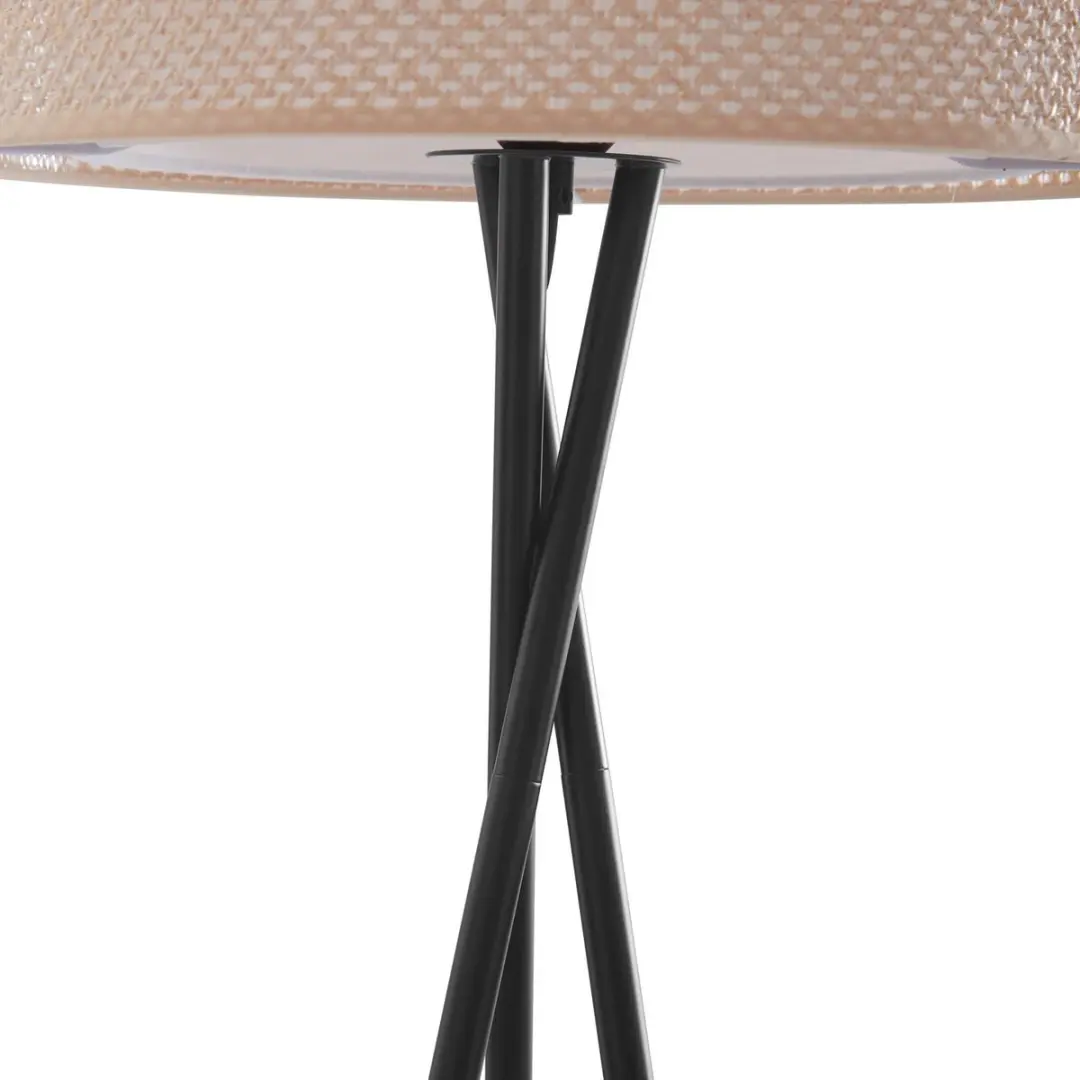 Lindby Vloerlamp 1 Licht E27 158cm - Beige