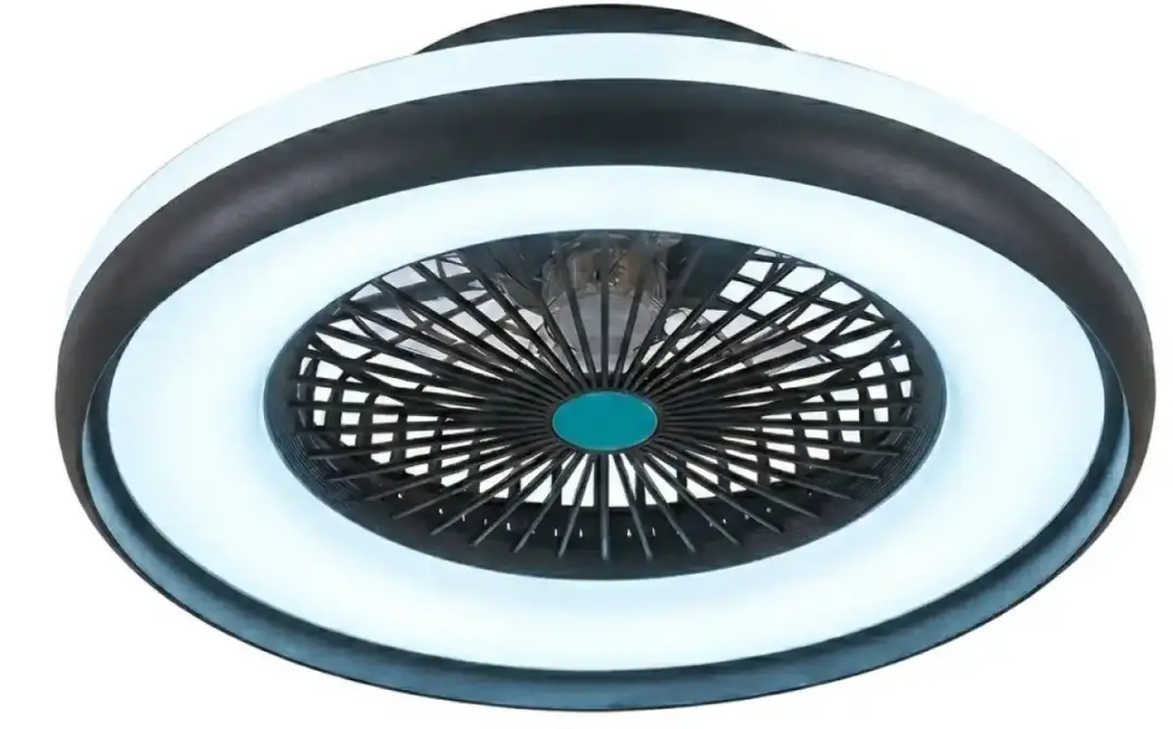 Freelight Ventola Tuya Plafondventilator Ø60cm RGB - Zwart
